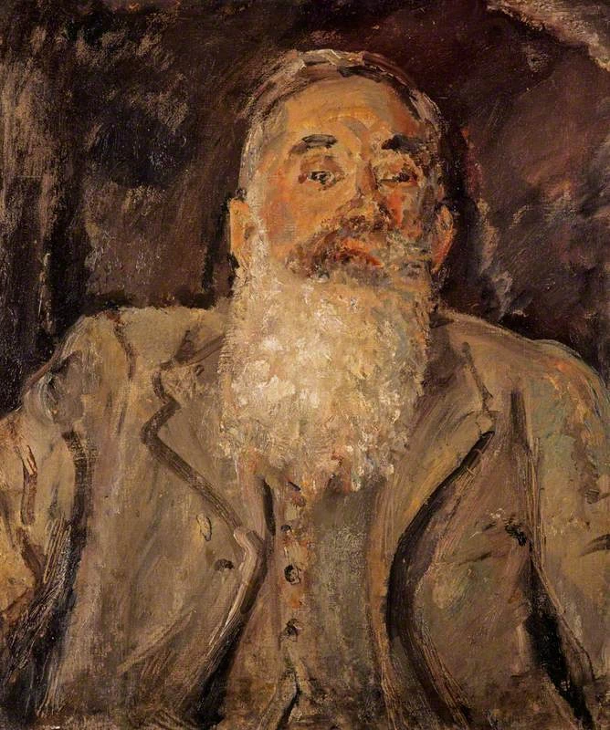 Ethel Walker - Ritratto di Lucien Pissarro, National Galleries of Scotland